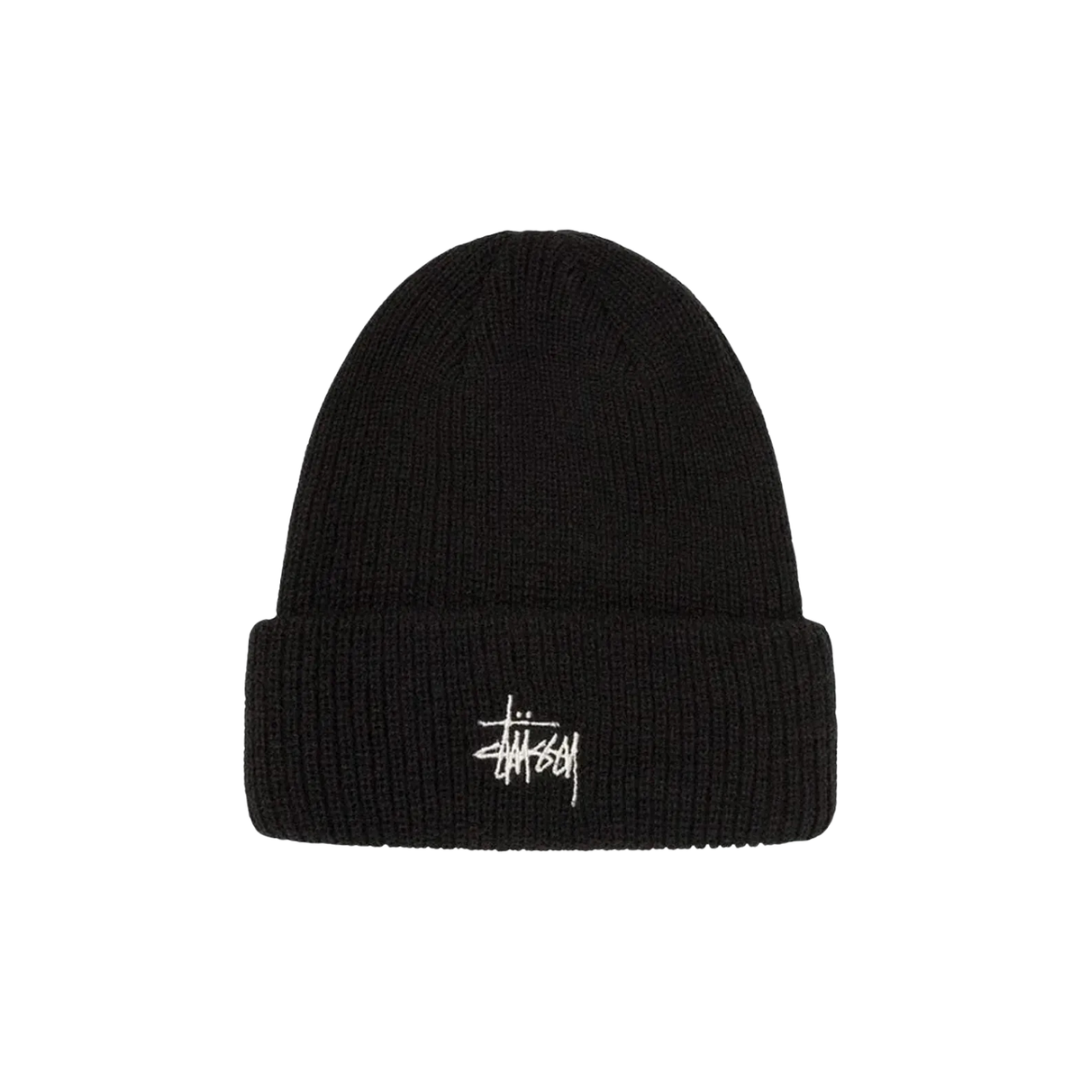 Stussy Basic Cuff Beanie Black