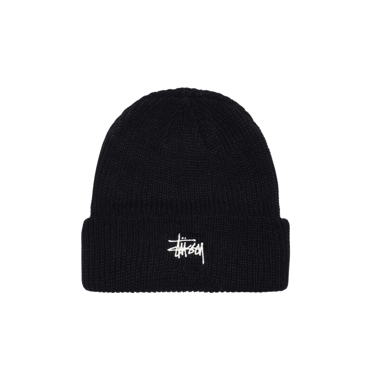 Stussy Basic Cuff Beanie Black