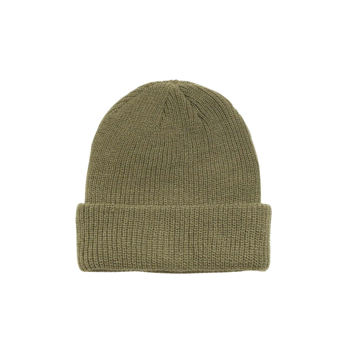Stussy Basic Cuff Beanie Dark Olive