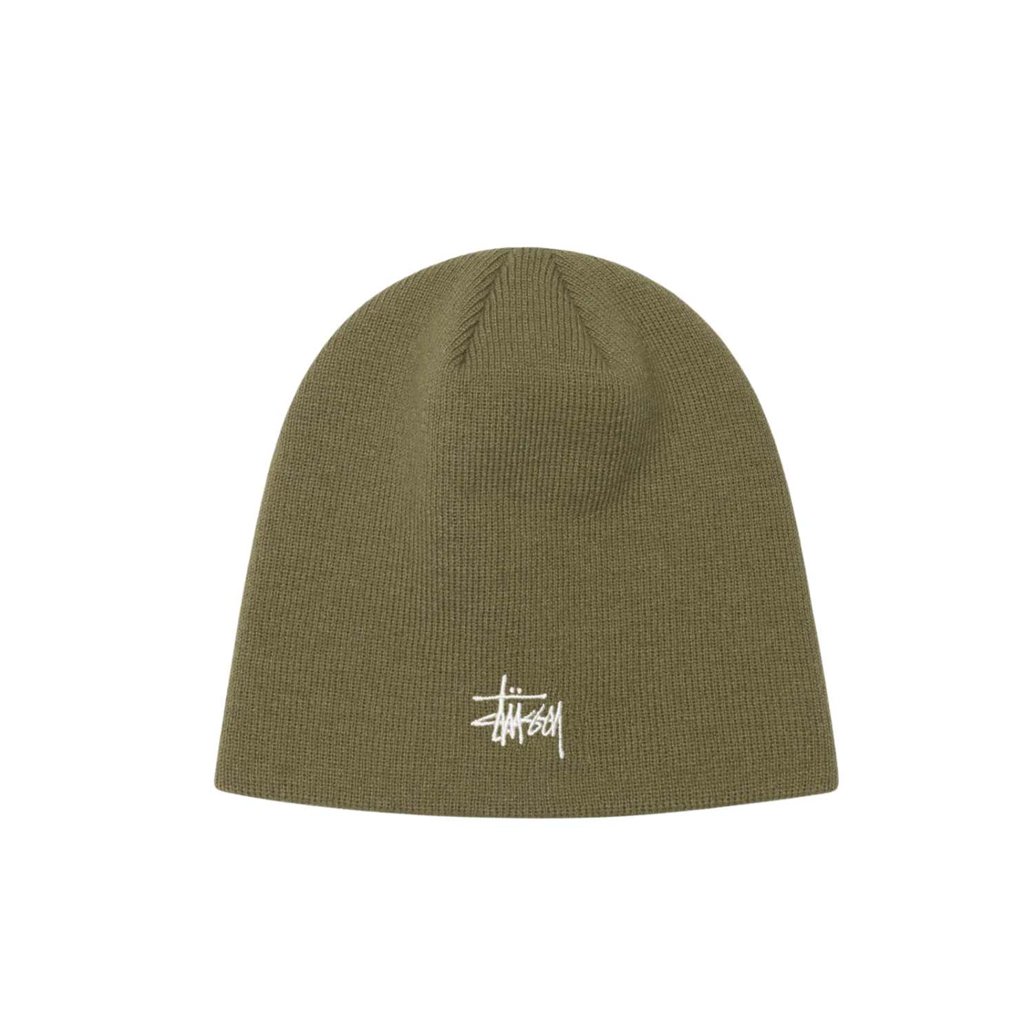 Stussy Basic SkullCap Beanie - Light Olive I Momentum - Momentum