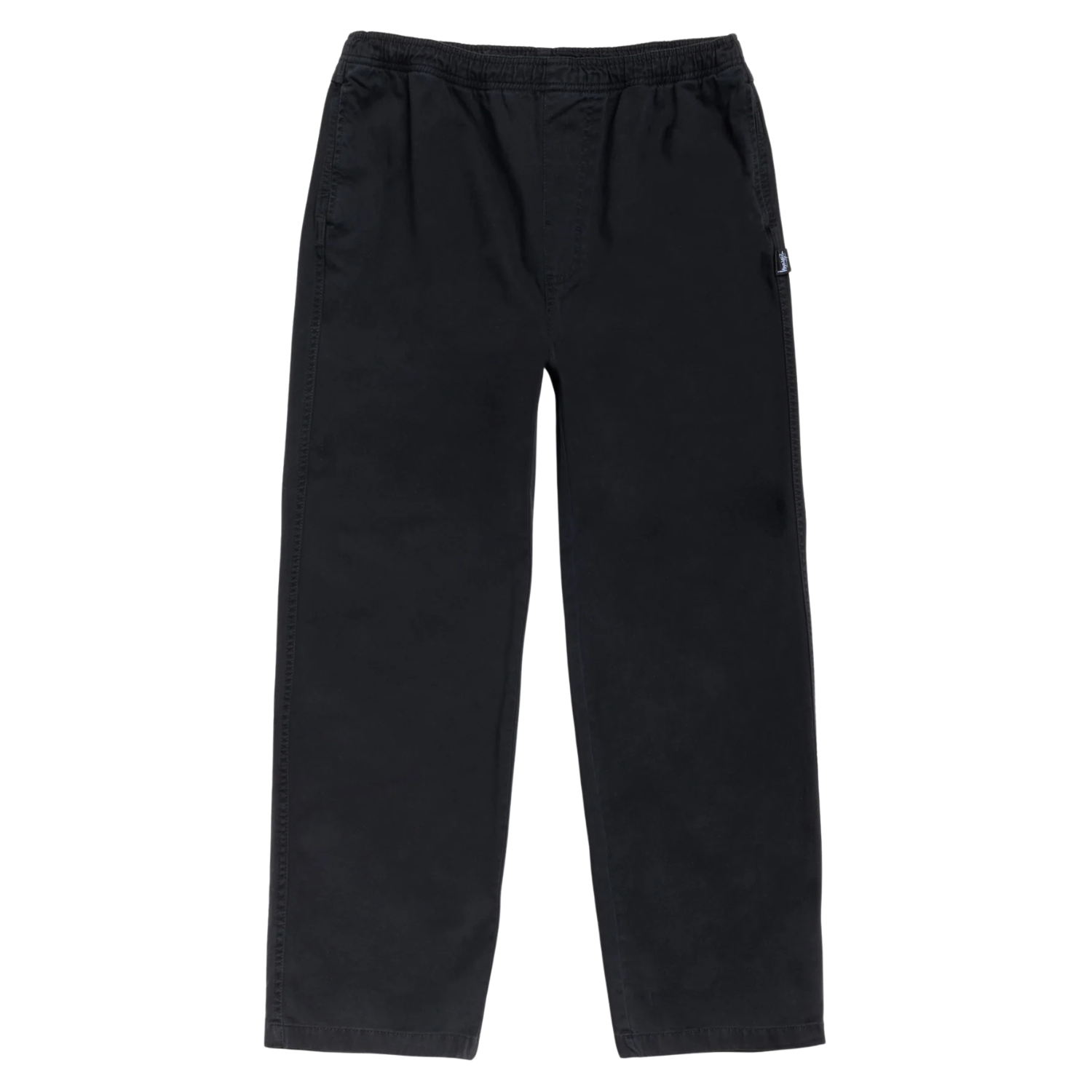 パンツ Stussy BRUSHED BEACH PANT - BLACK Stussy Beach Pant Cotton Twill Black | Momentum - Momentum Clothing