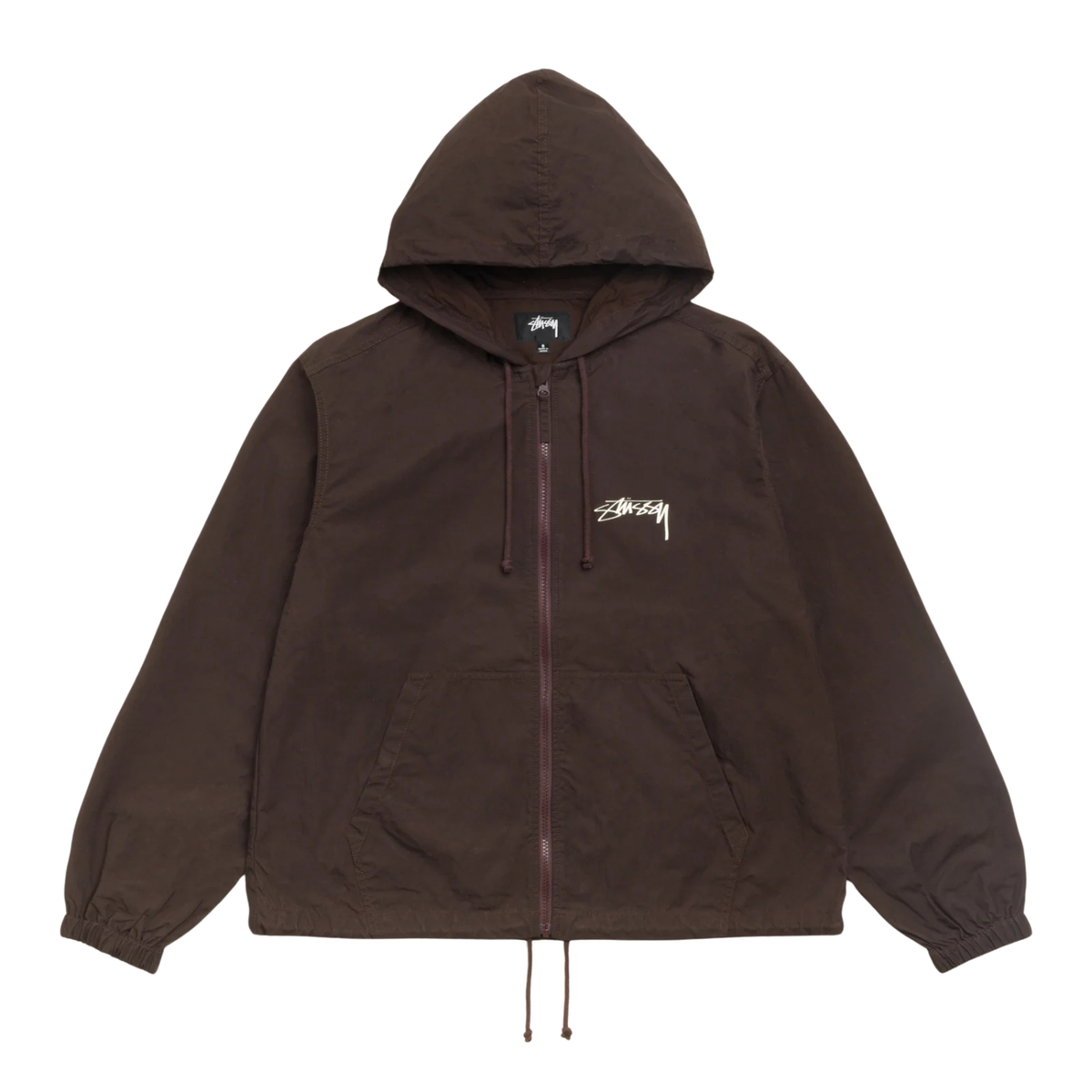 Stussy Beach Shell Cotton Wax Brown