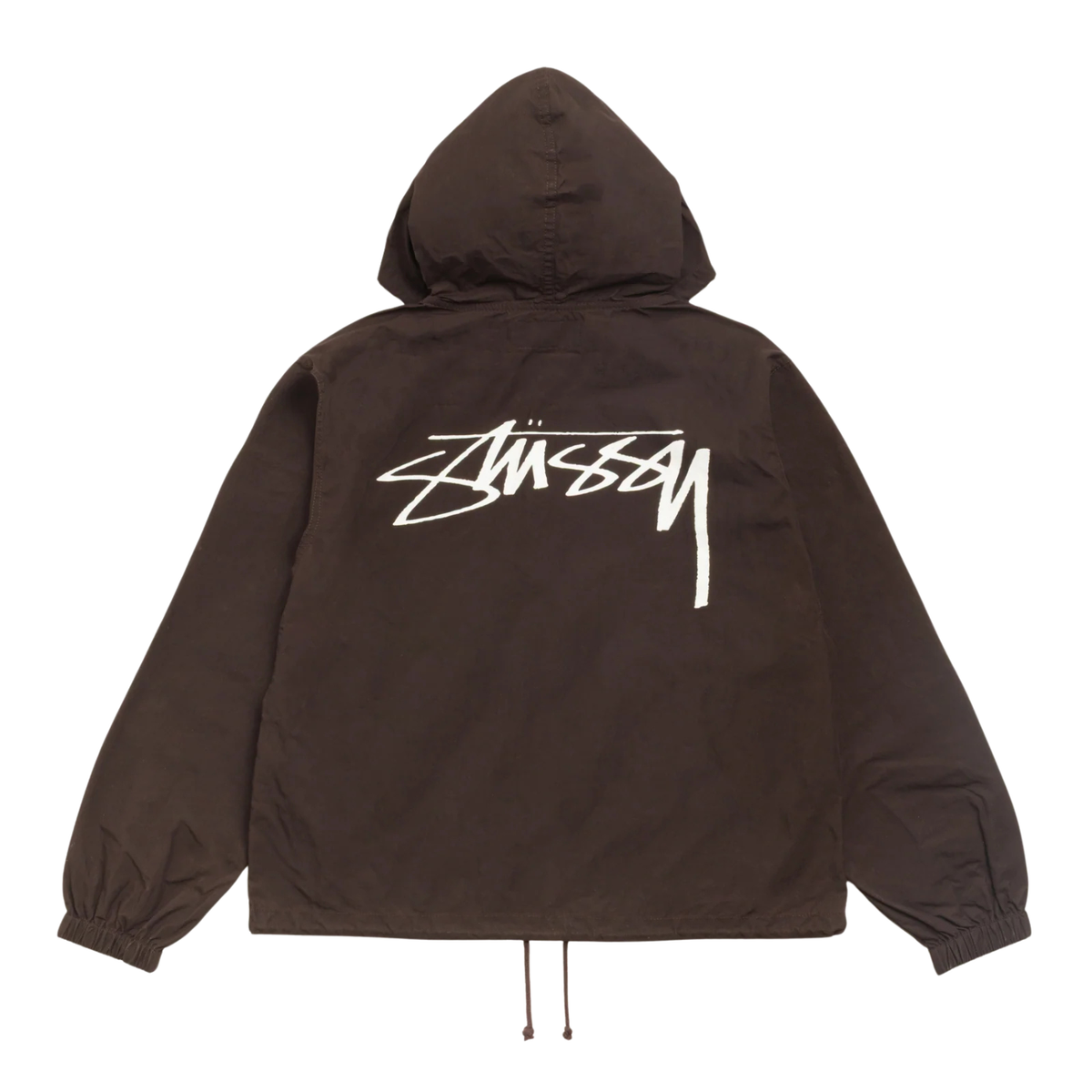Stussy Beach Shell Cotton Wax Brown