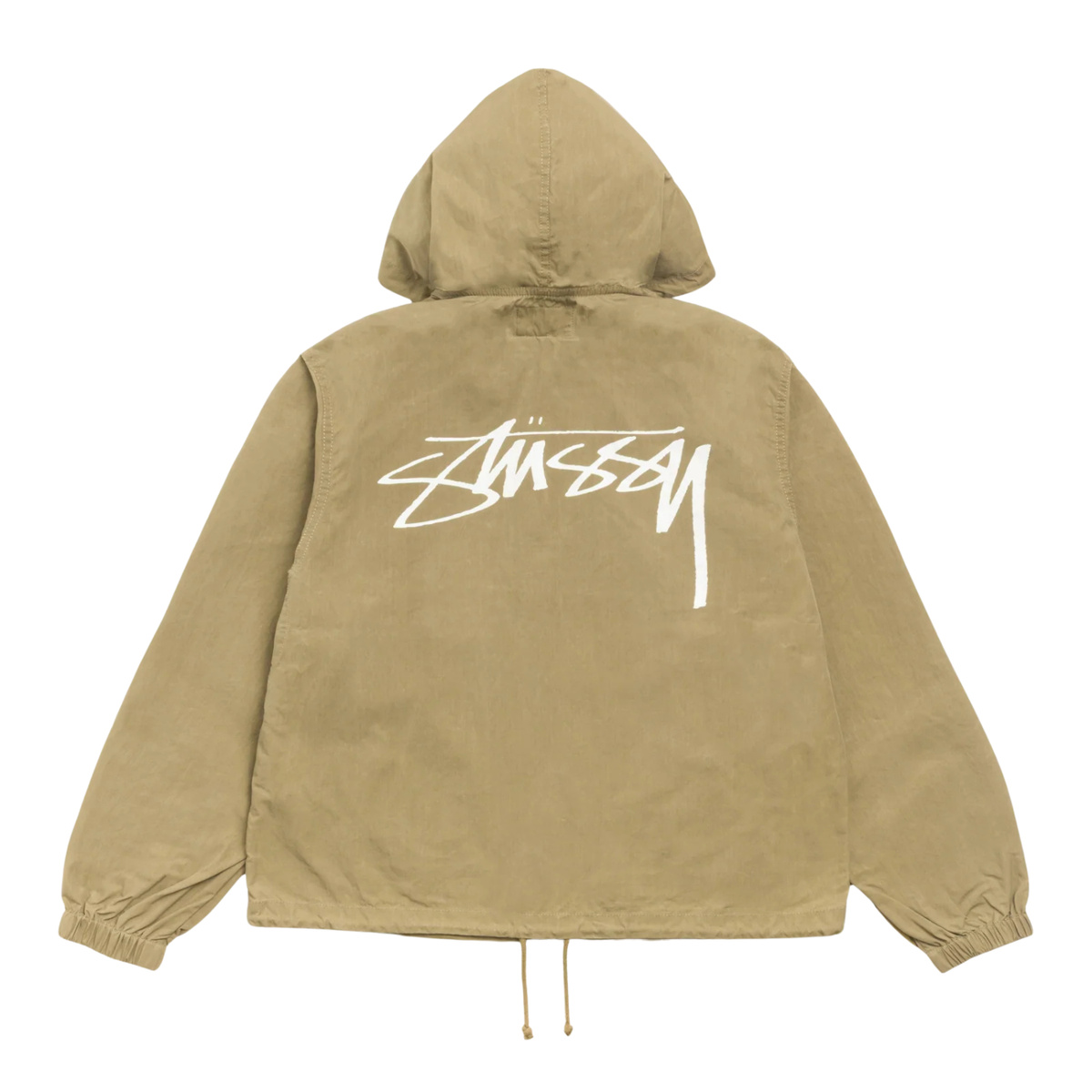 Stussy Beach Shell Cotton Wax Olive