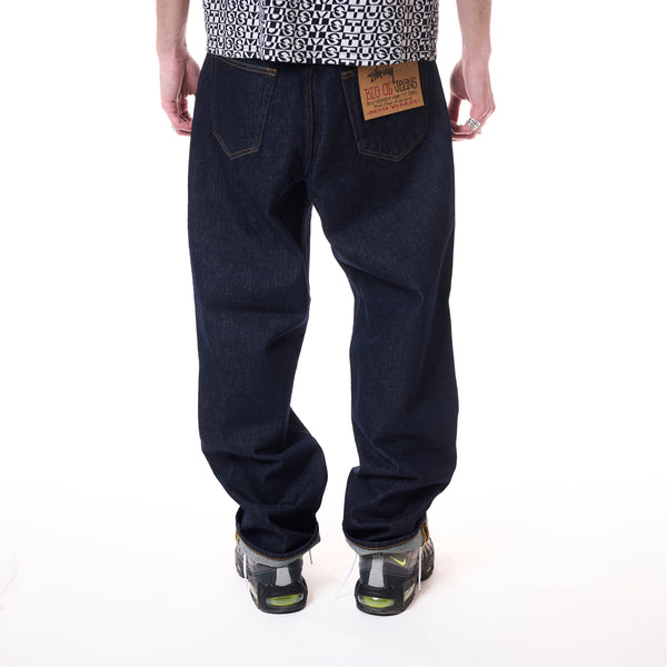 新品Stussy Big OlJean Denim Rinsed Indigo Big Ol' Jean Denim – Rinsed Indigo | Bottoms | Stüssy Canada
