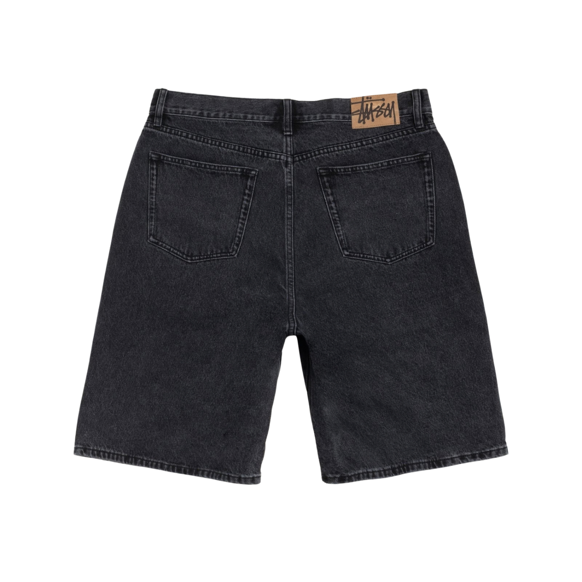 Stussy Big Ol Shorts Denim Vintage Black