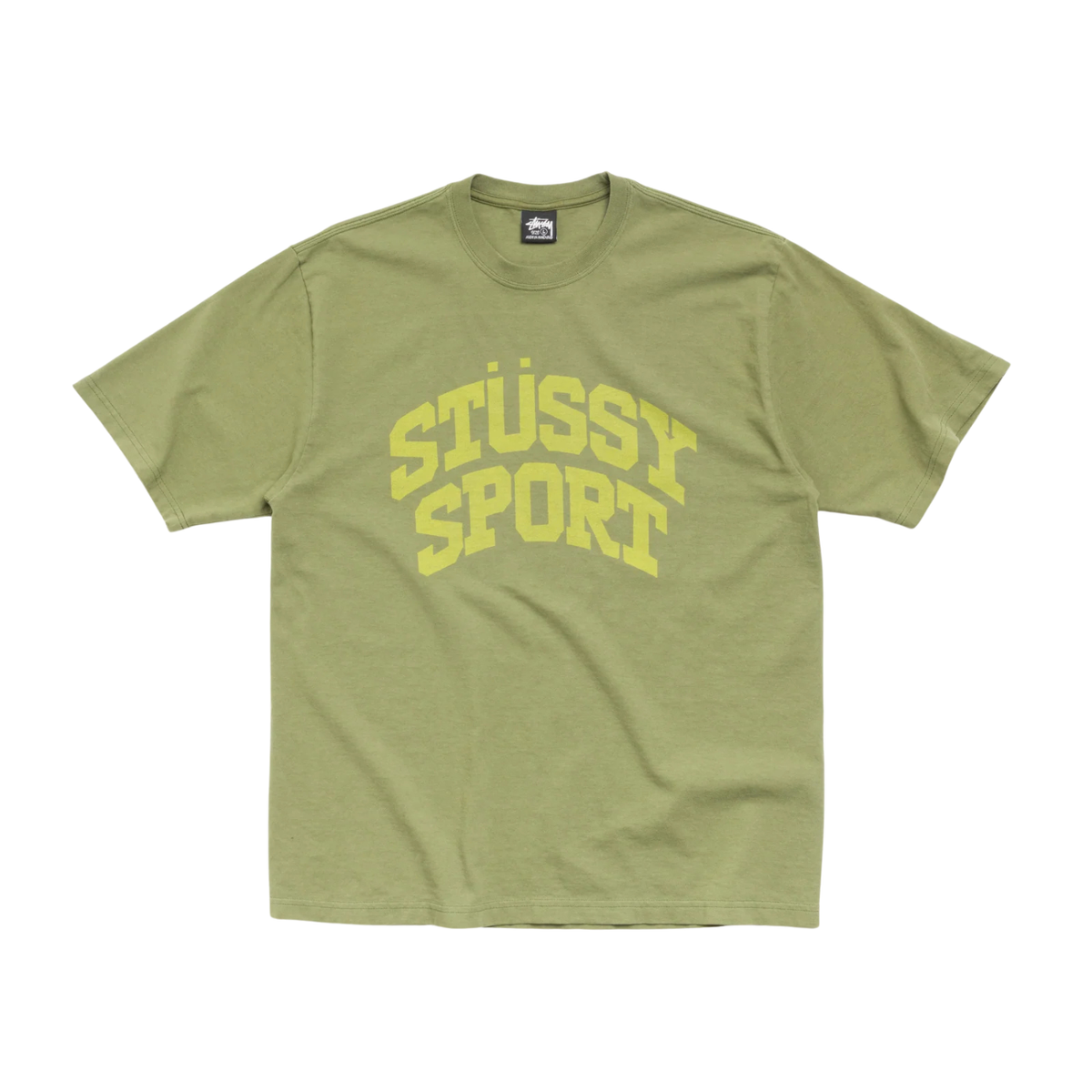 Stussy Block Sport Tee Olive