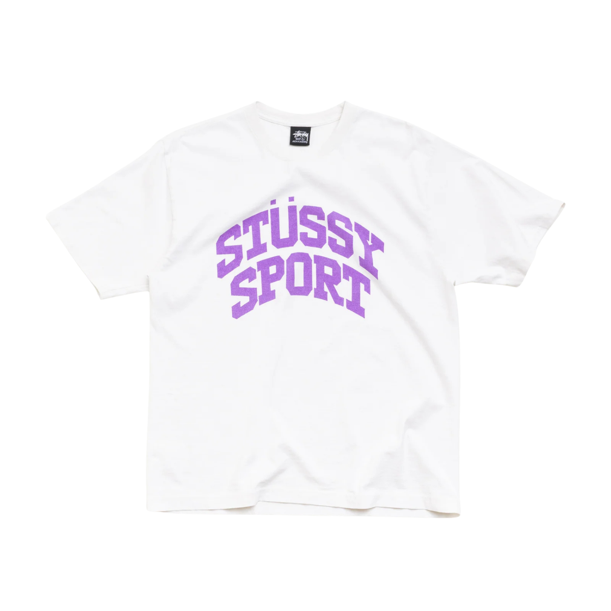 Stussy Block Sport Tee White