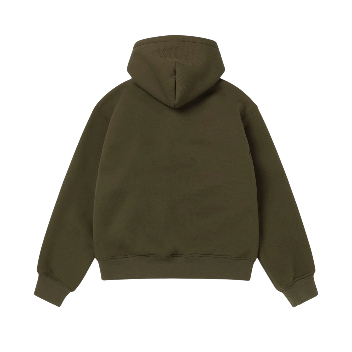 Stussy Bonded Sherpa Lined Hood Green