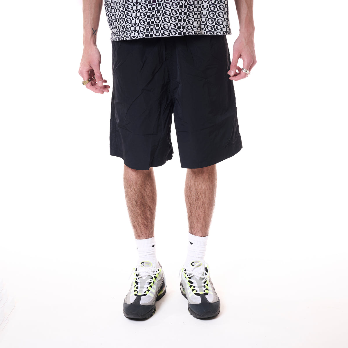 Stussy Court Short Black