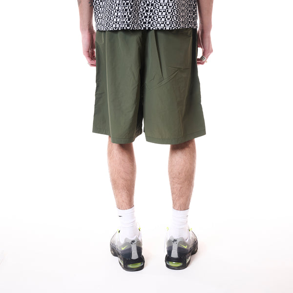Stussy Court Short Olive I Momentum - Momentum Clothing