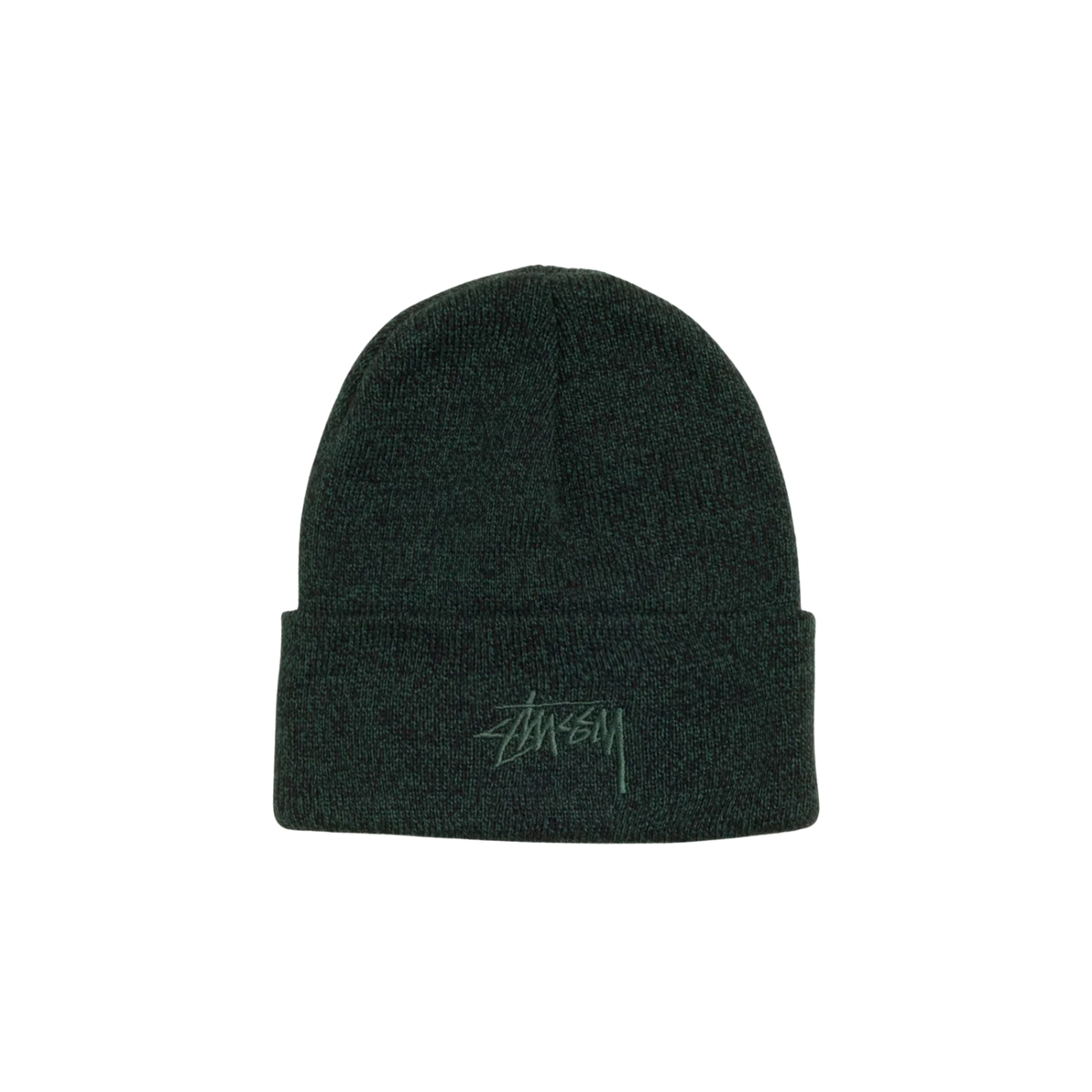 Stussy Cuff Beanie Stock Marled Hunter Green