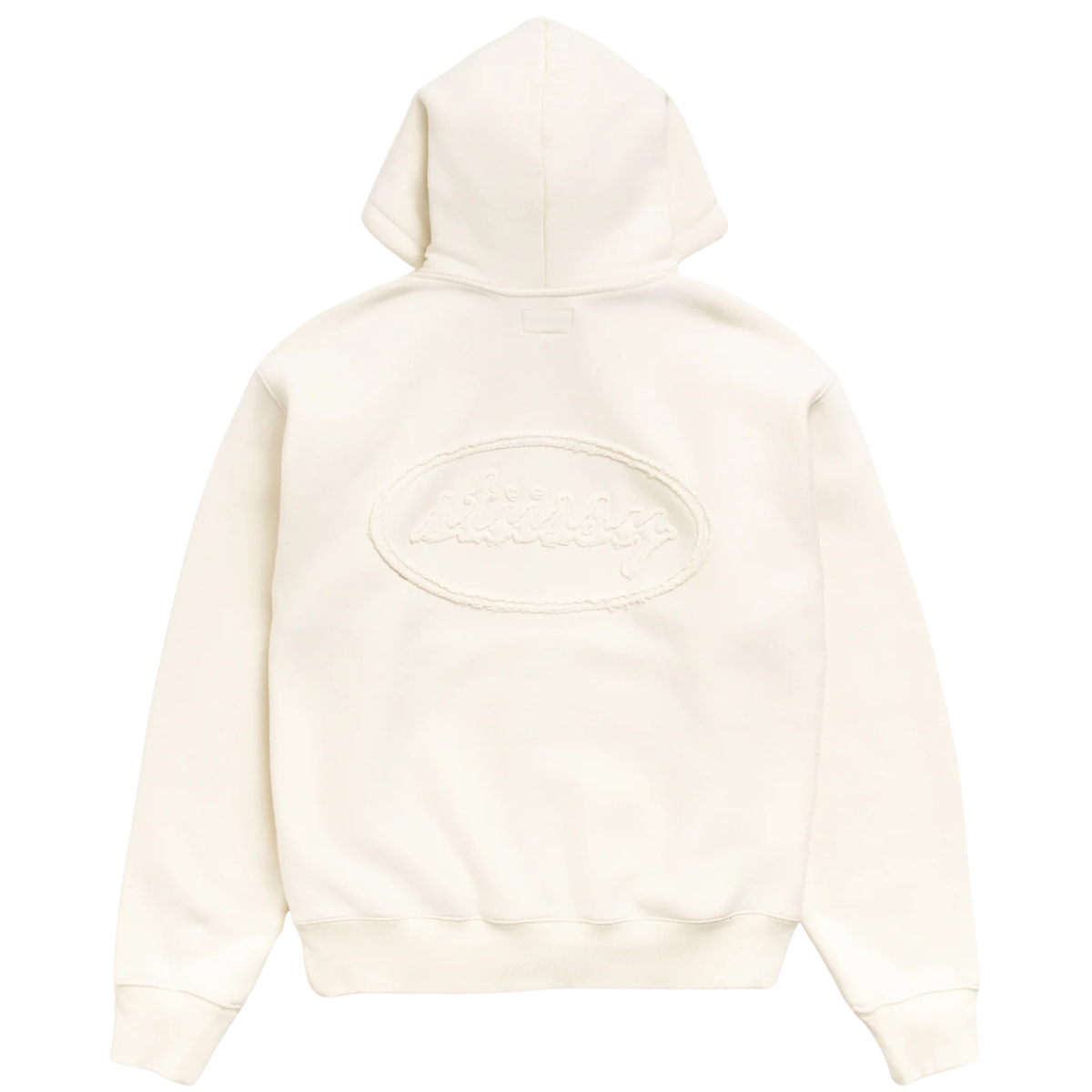 Stussy Cursive Applique Zip Hood Natural