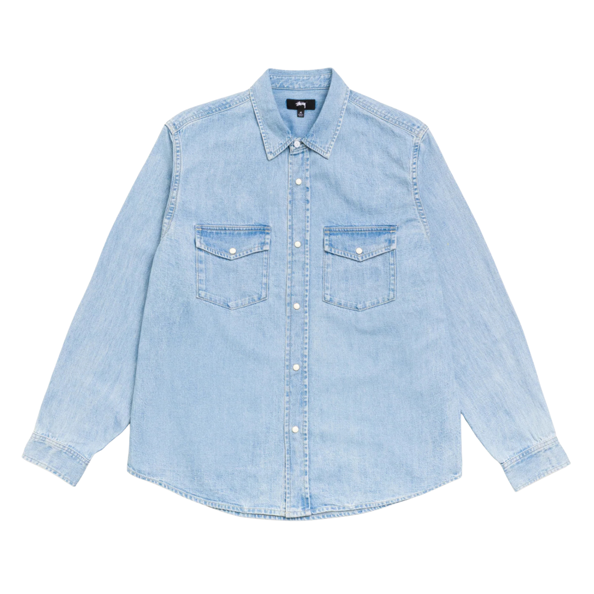 Stussy Denim Western Shirt Light Denim 