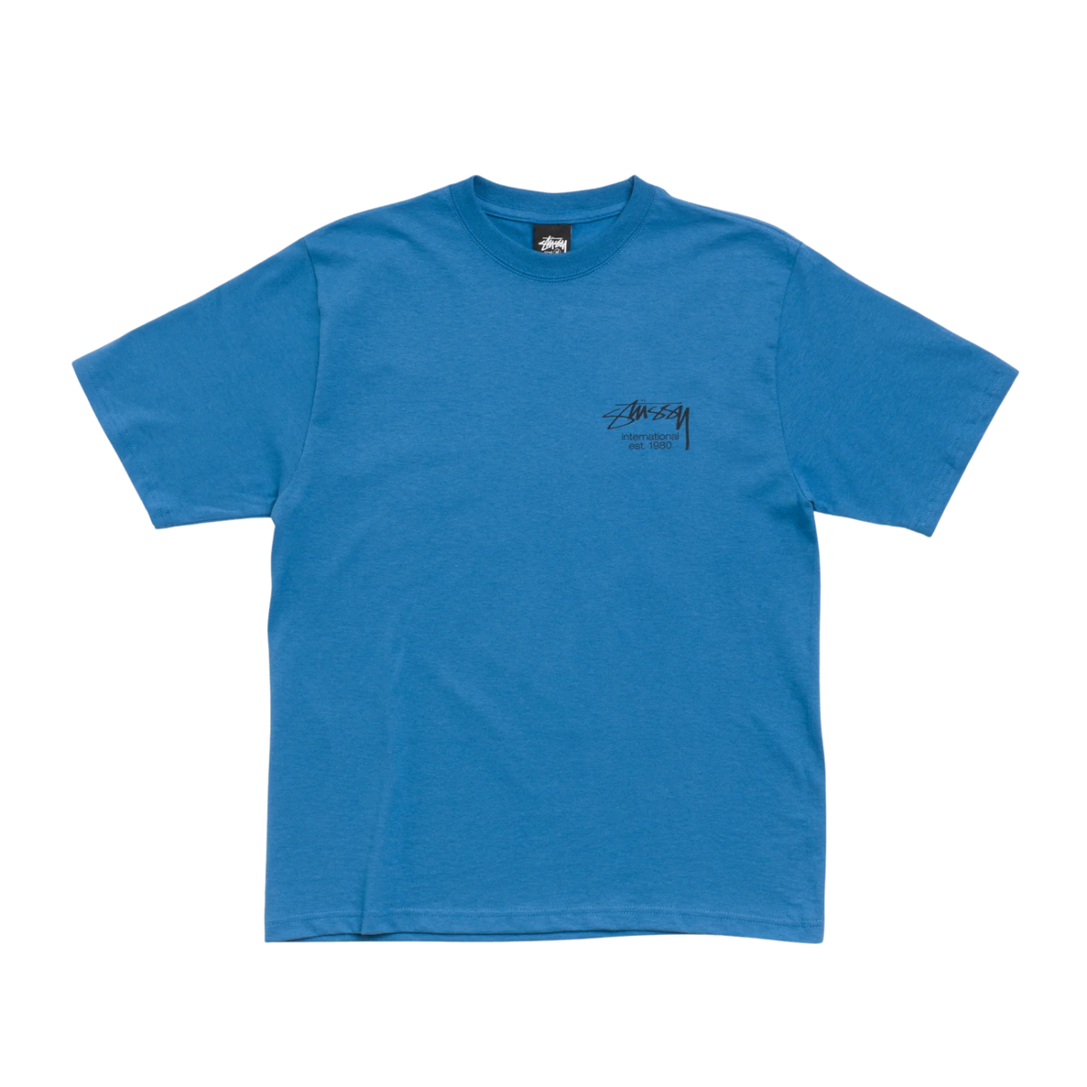 Stussy Dice Clock Tee Blue 