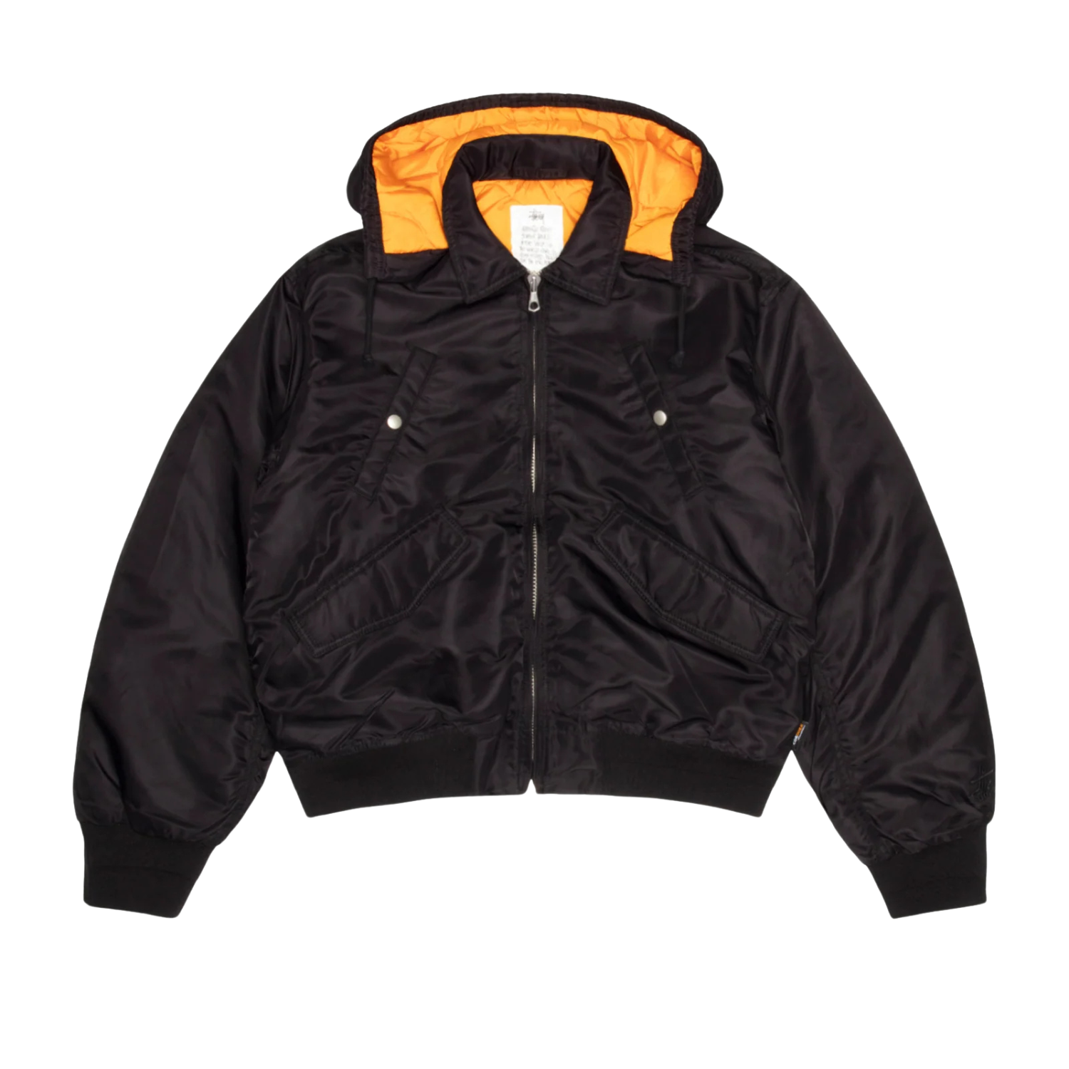 Stussy Flight Bomber Black I Momentum - Momentum Clothing