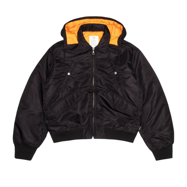 Stussy Flight Bomber Black I Momentum - Momentum Clothing