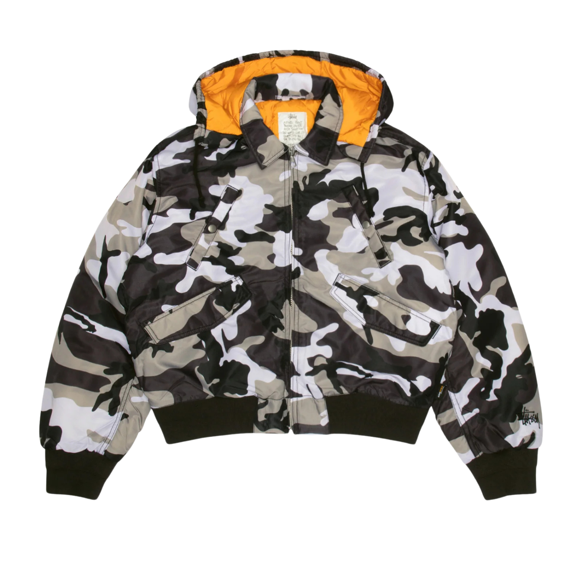 Stussy Flight Bomber Snow Camo