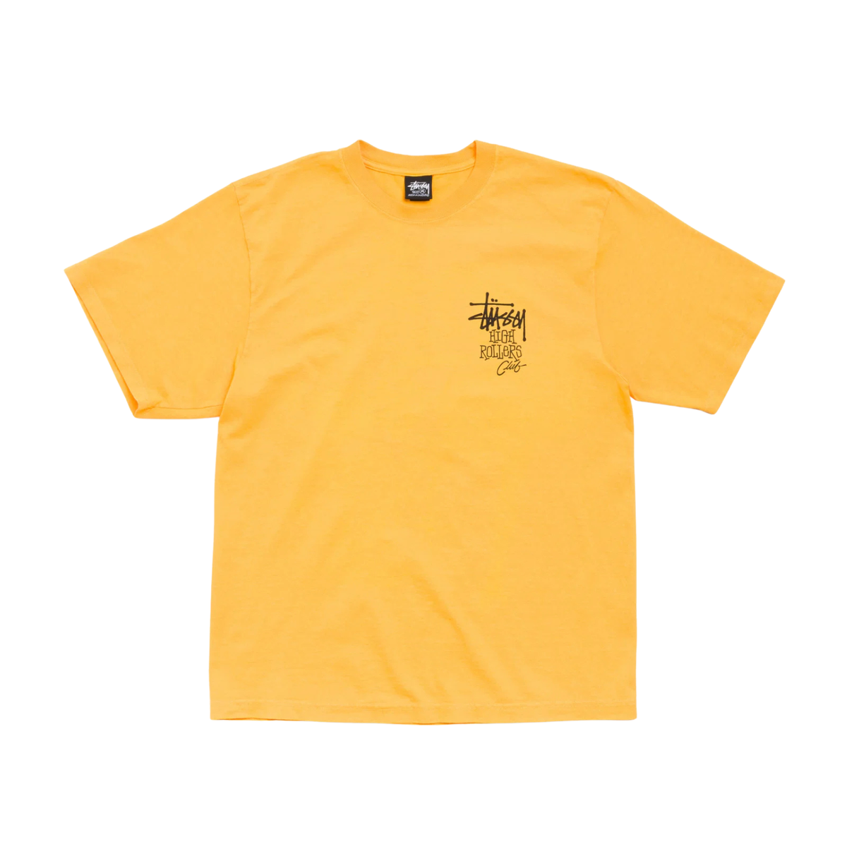 Stussy High Rollers Pigment Dyed Tee Marigold