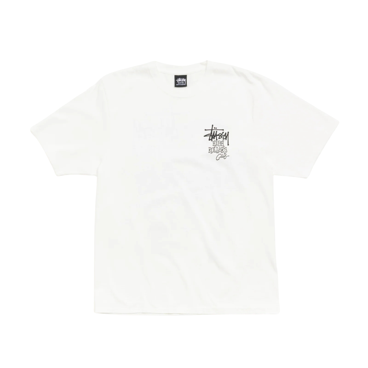 Stussy High Rollers Pigment Dyed Tee Natural