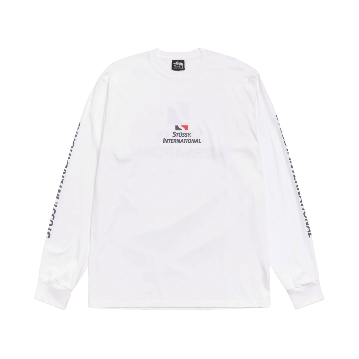 Stussy International LS Tee White