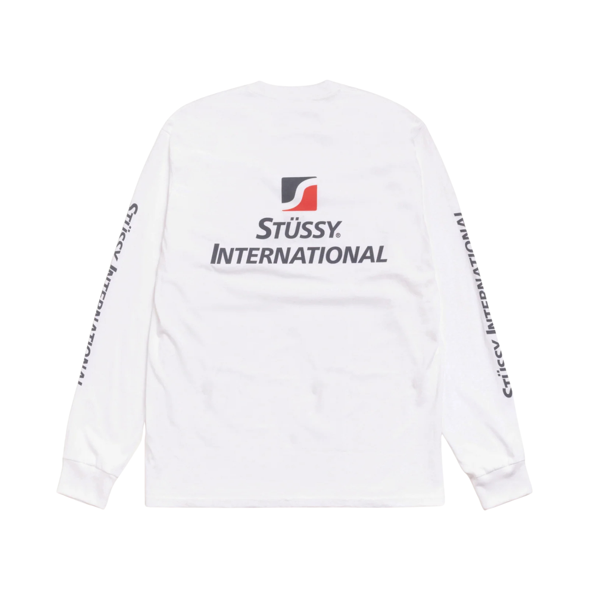 Stussy International LS Tee White