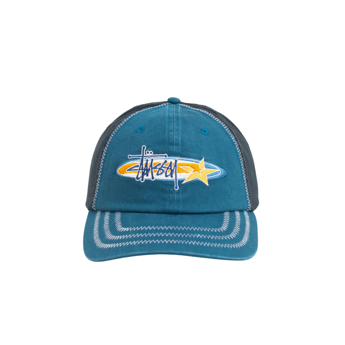 Stussy LP Oval Star Cap Blue 