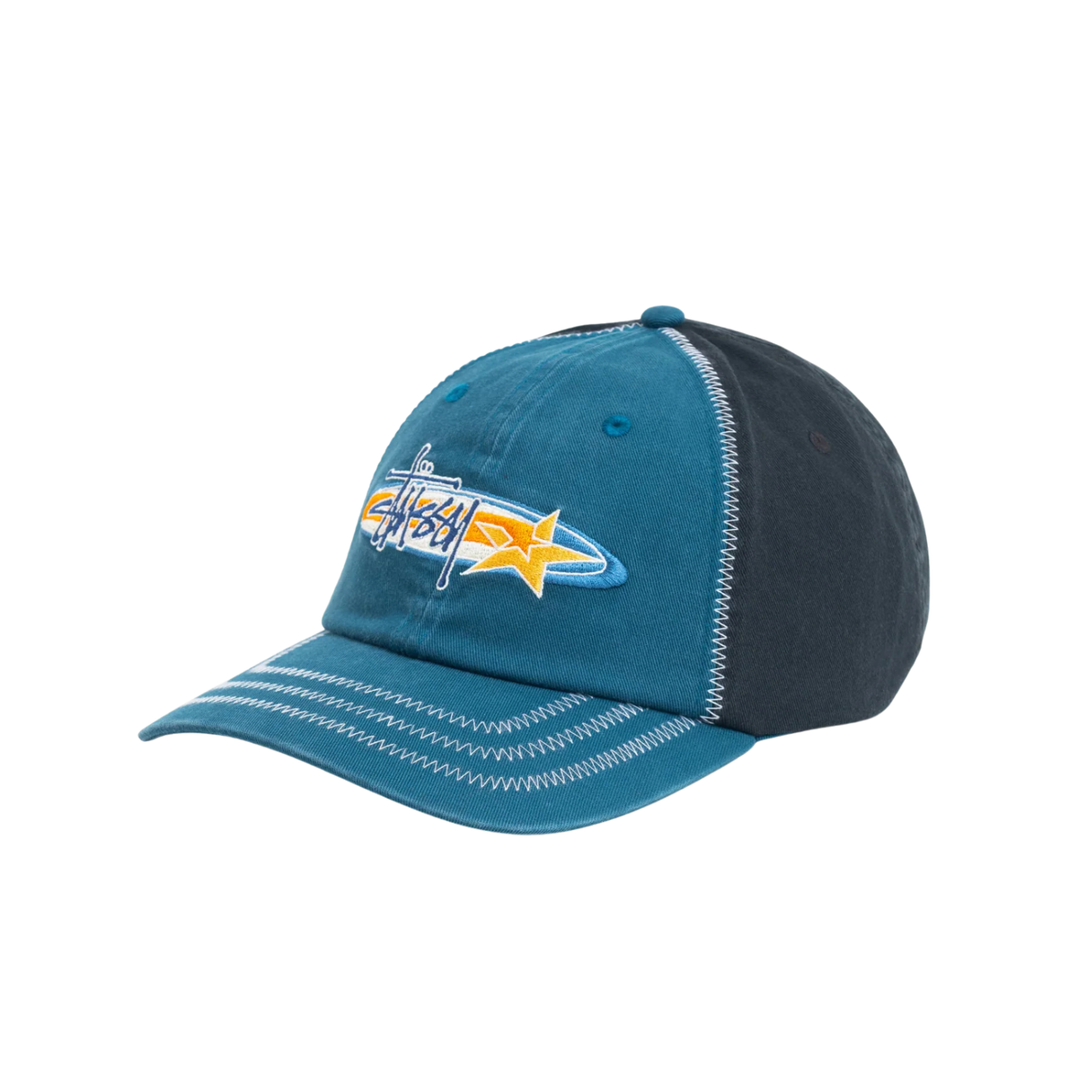 Stussy LP Oval Star Cap Blue 