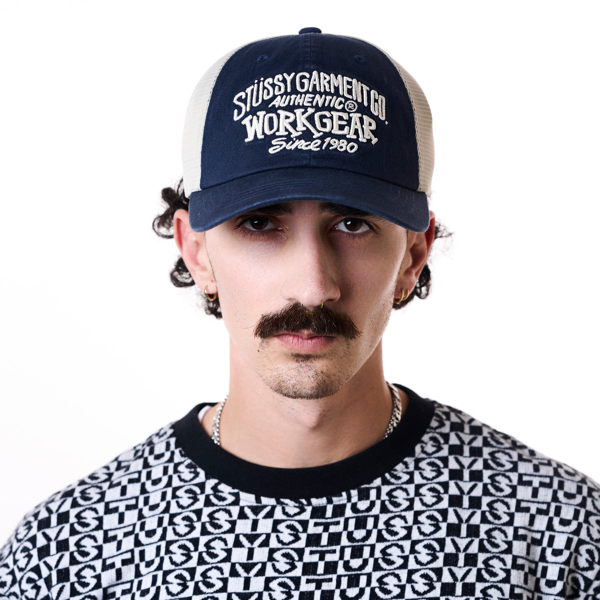 Stussy LP Workgear Strapback Cap - Navy