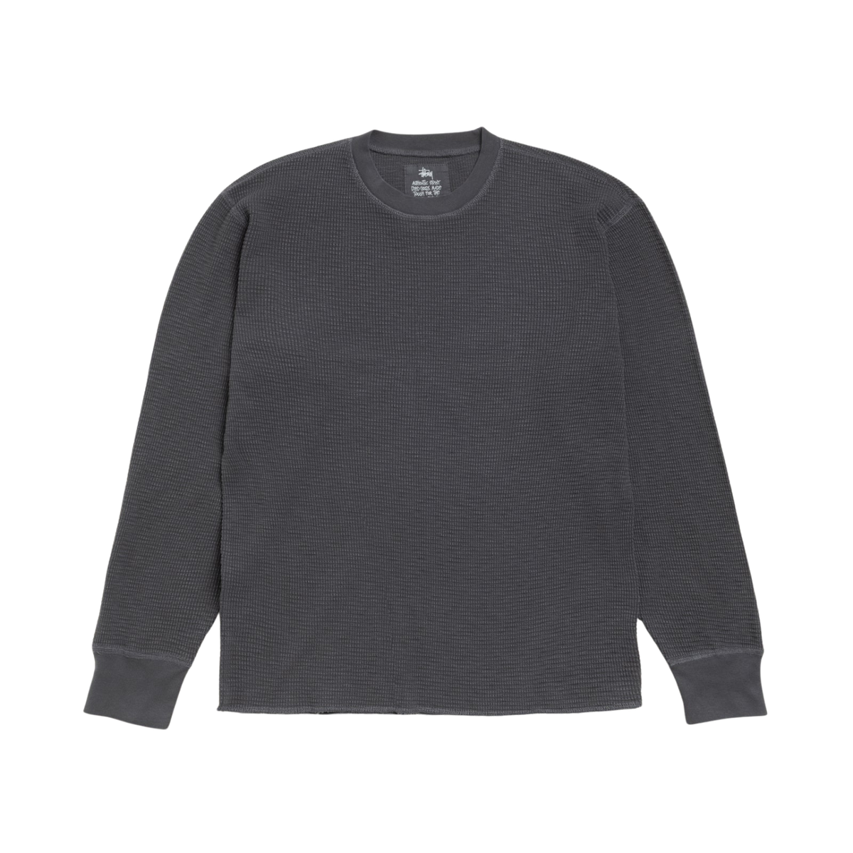 Stussy LS Thermal Faded Black 
