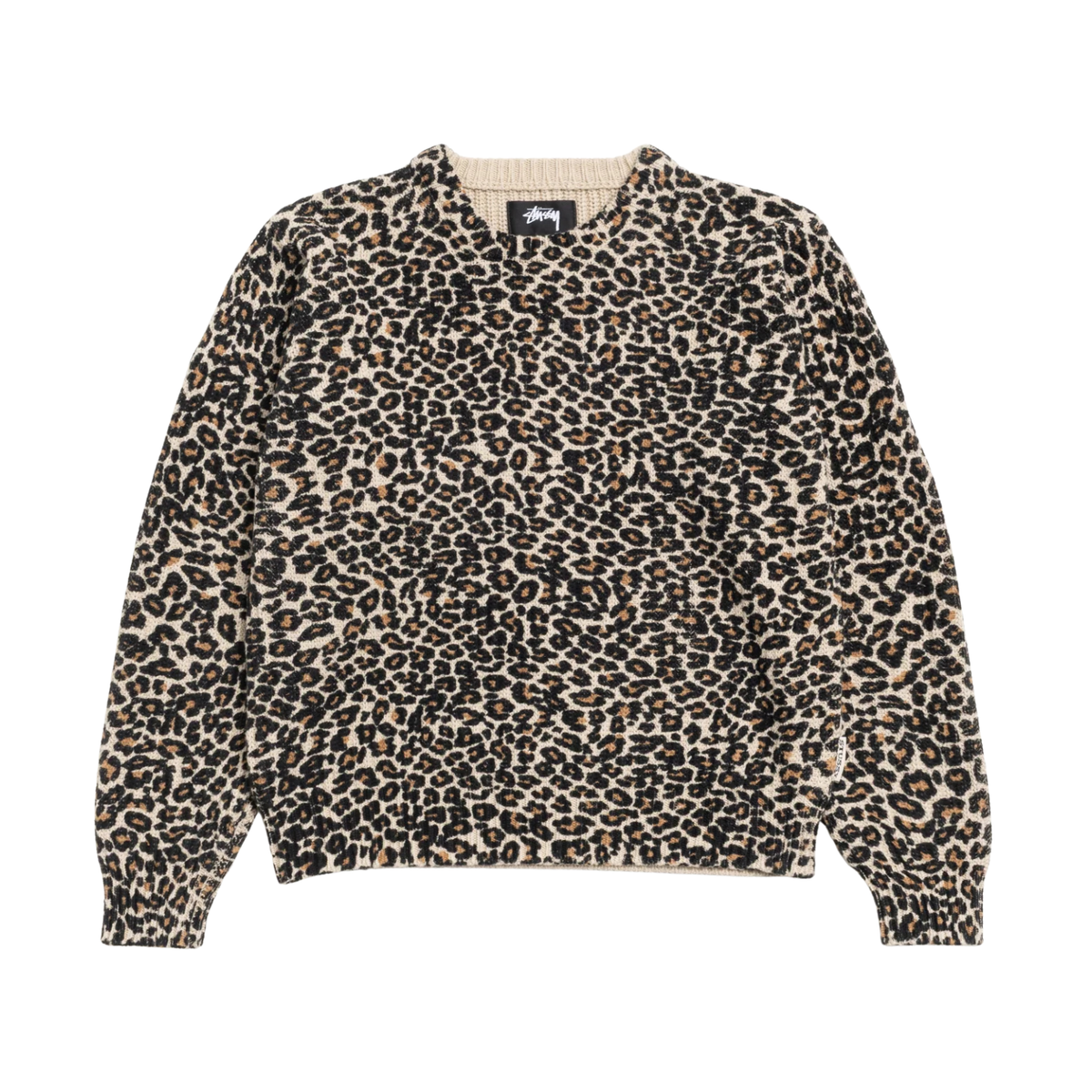 Stussy Leopard Sweater Leopard