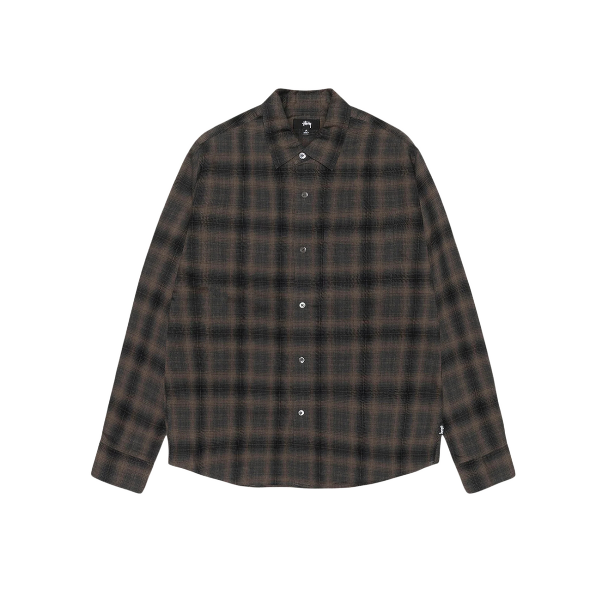 Stussy Matthew Plaid Shirt Brown