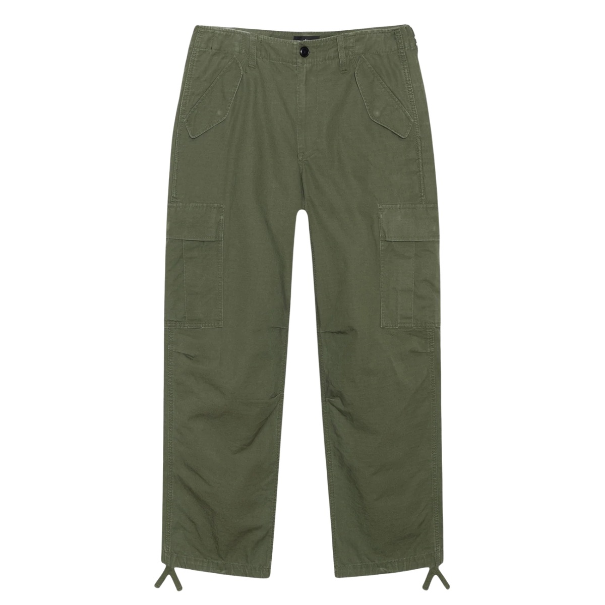 Stussy Military Cargo Pant Ripstop - Olive Green