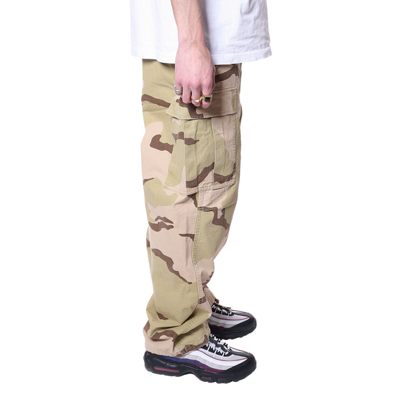 Stussy Military Cargo Pant Ripstop - Sand Camo I Momentum