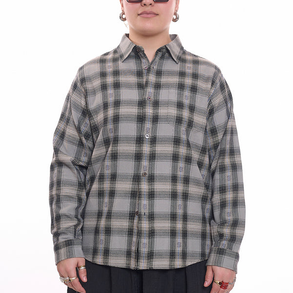 StussyMotifPlaidShirt-