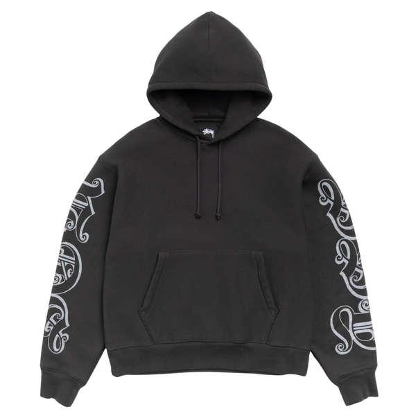 StussyMotifPrintHoodieBlack1_6