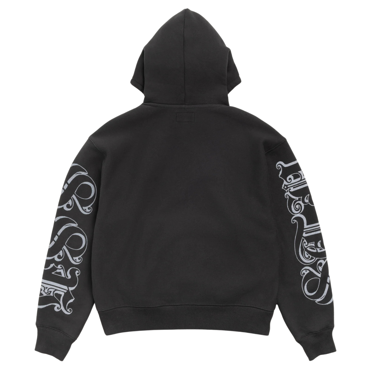 StussyMotifPrintHoodieBlack2_5