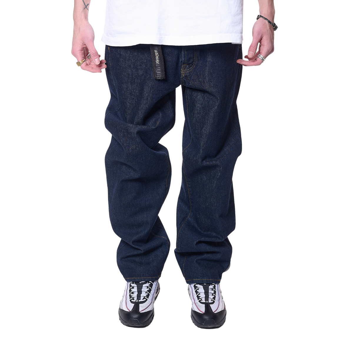 Stussy New Classic Jeans Denim - Rinsed Indigo 