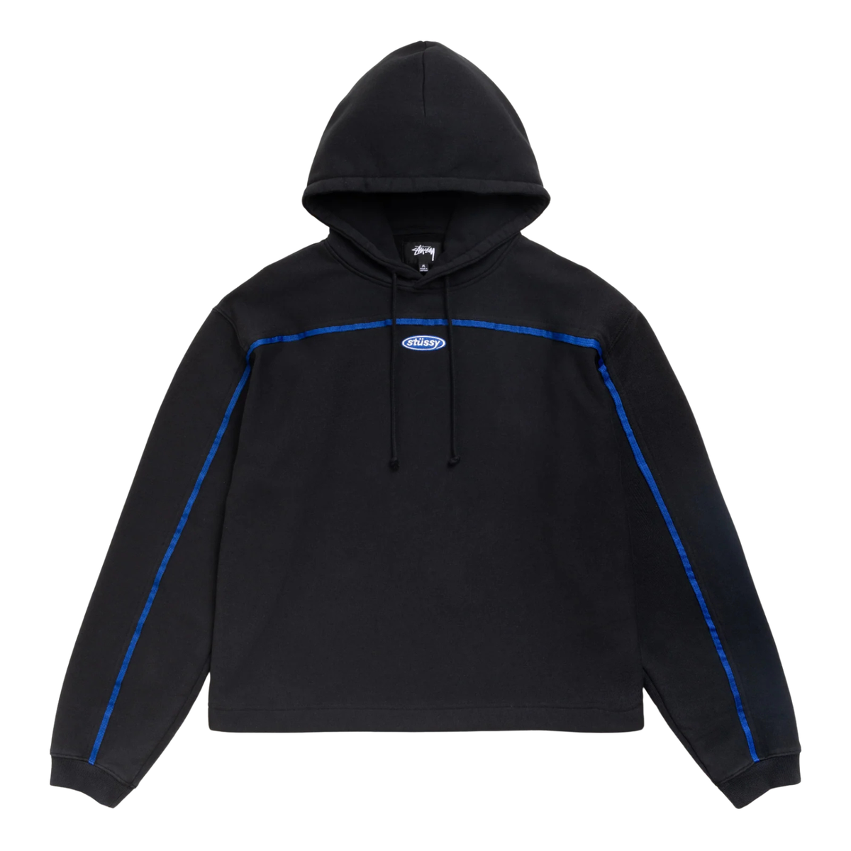 Stussy Oval Pullover Hood Black