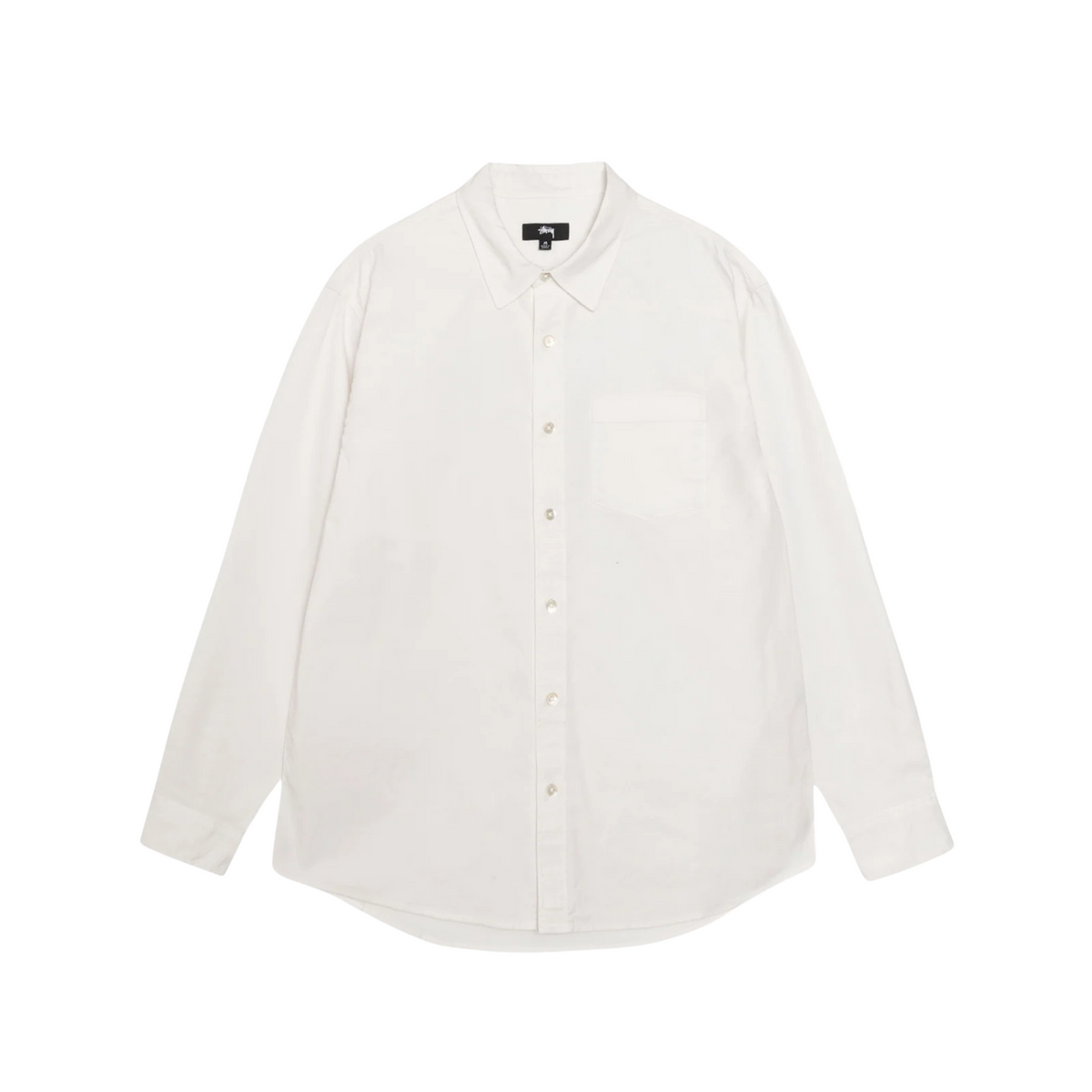 Stussy Oxford LS Shirt White