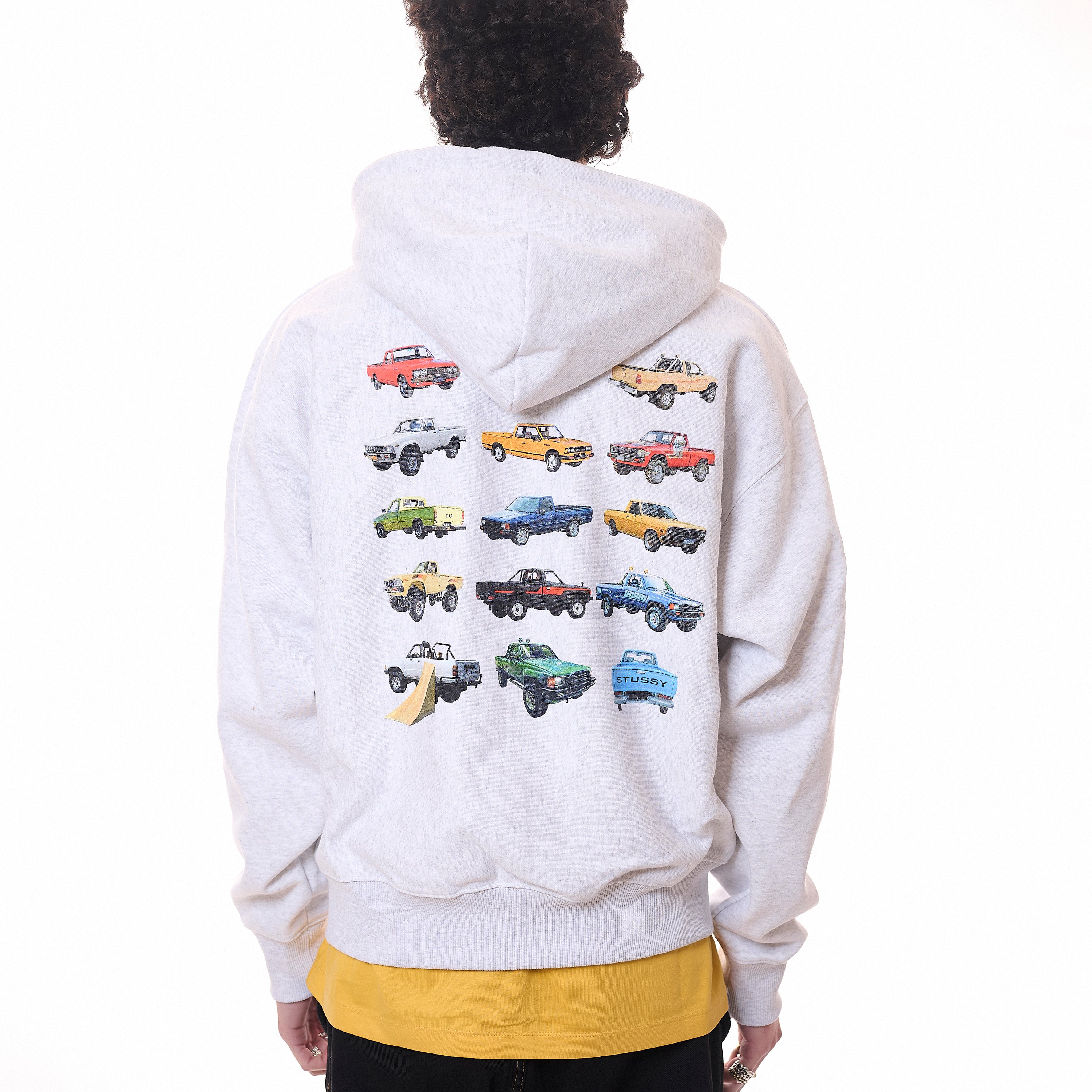 ★関税込★Stussy★Stussy Pickup Zip Hoodie★Ash Heather★ Stussy Pick Up Zip Hood - Ash Heather I Momentum - Momentum