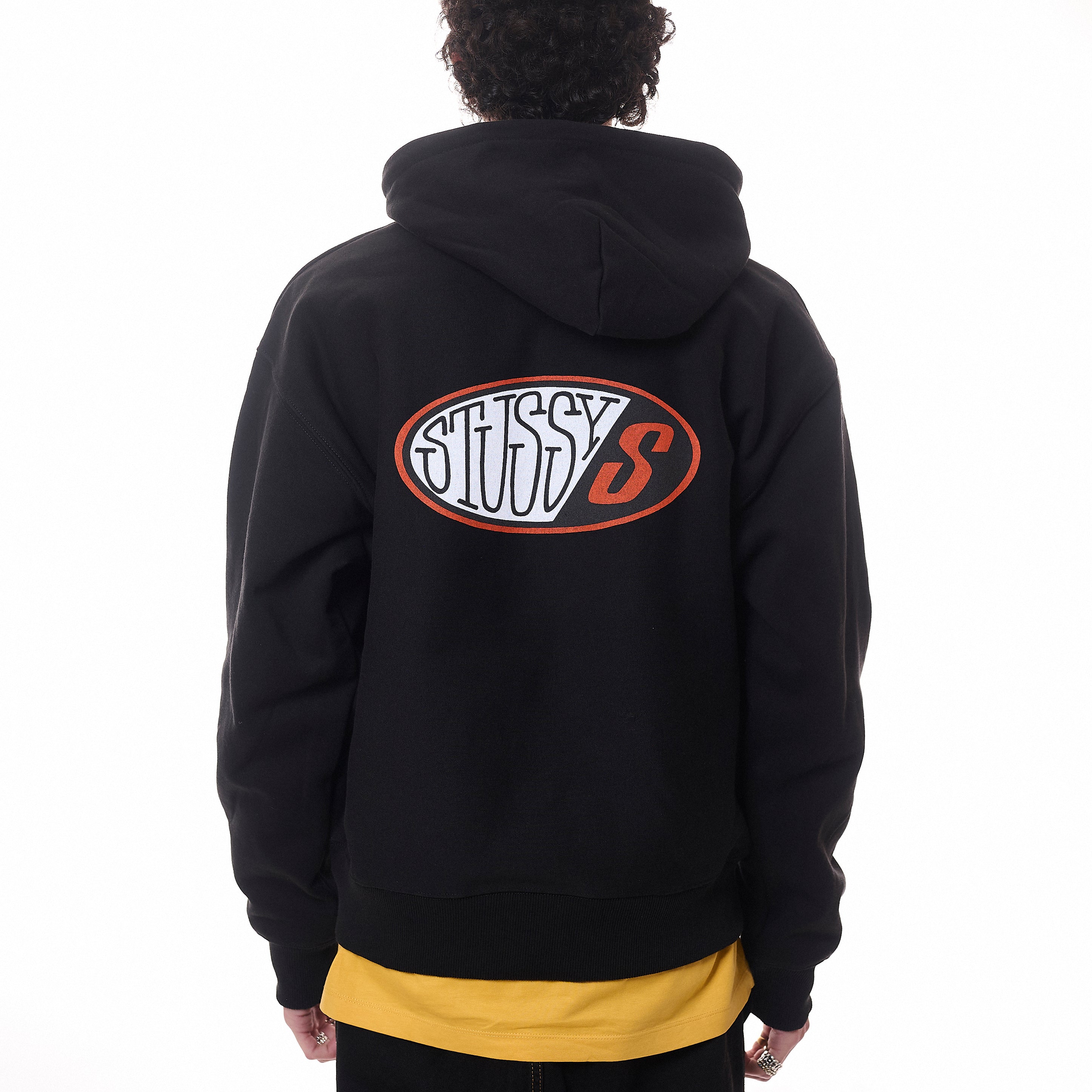 【STUSSY SP25'】Stussy Pitstop Hoodie Stussy Pitstop Hood Black I Momentum - Momentum Clothing