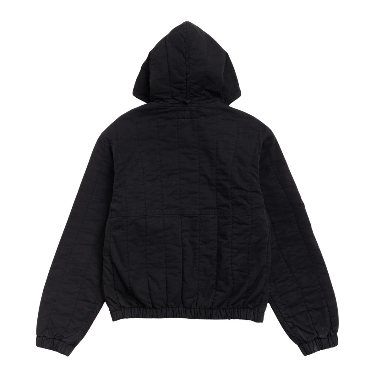 Stussy Quilted Canvas Work Jacket Black