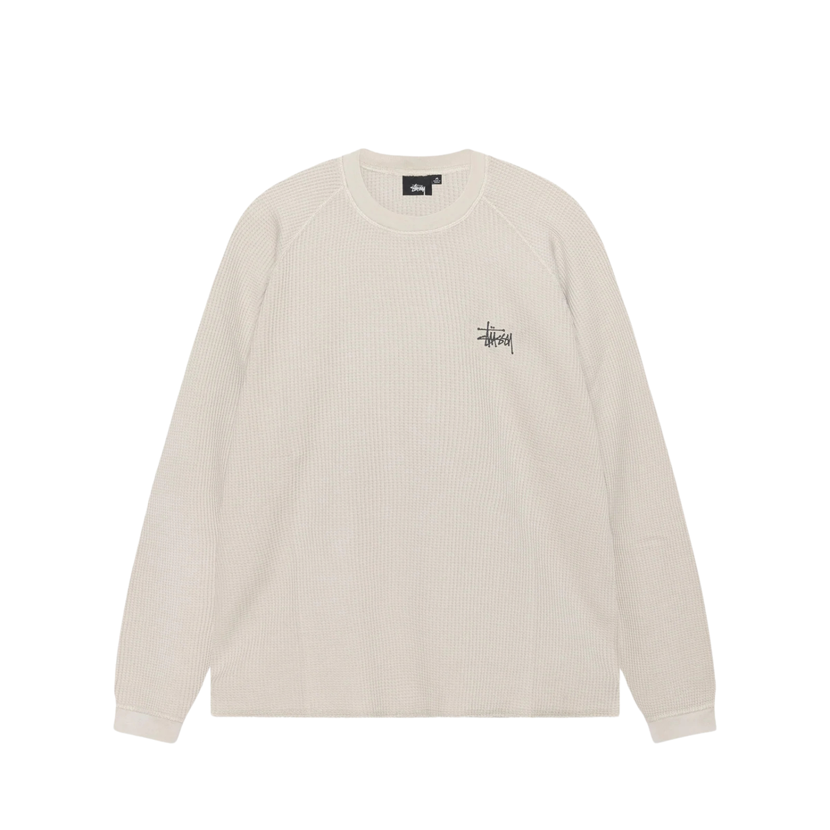 Stussy Raglan Thermal Basic Stock - Bone