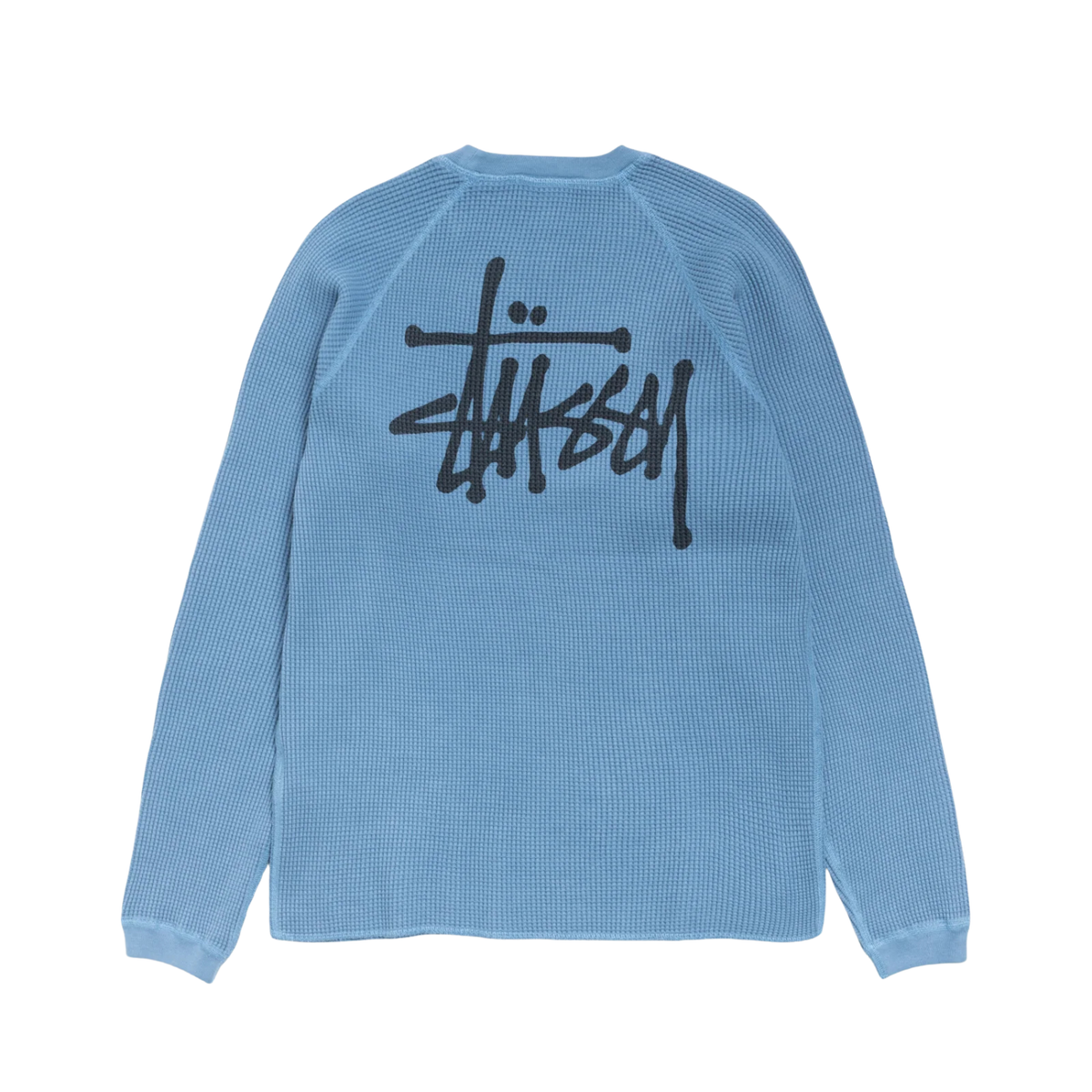 Stussy Raglan Thermal Basic Stock Dust Blue
