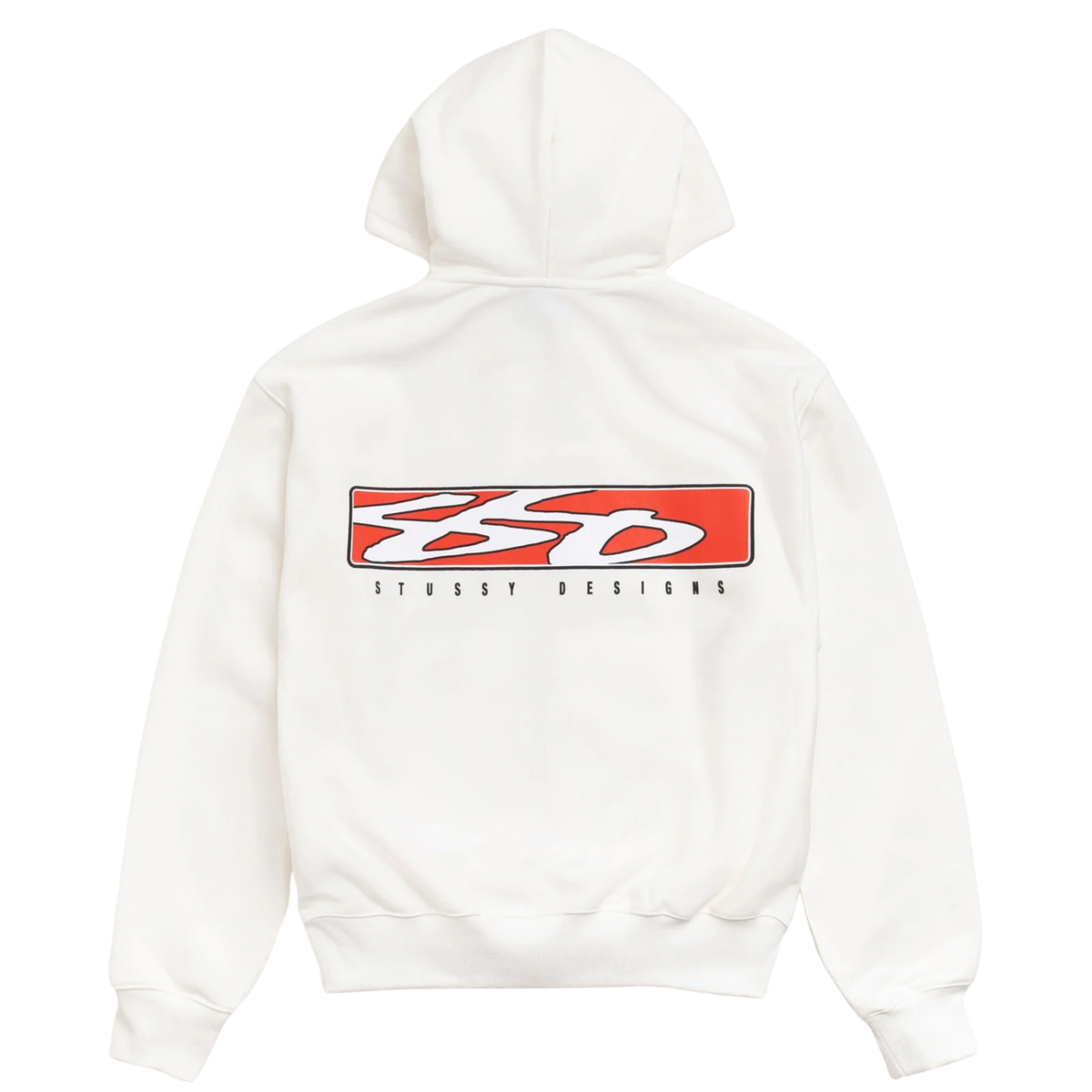 Stussy S Box Zip Hood Off White
