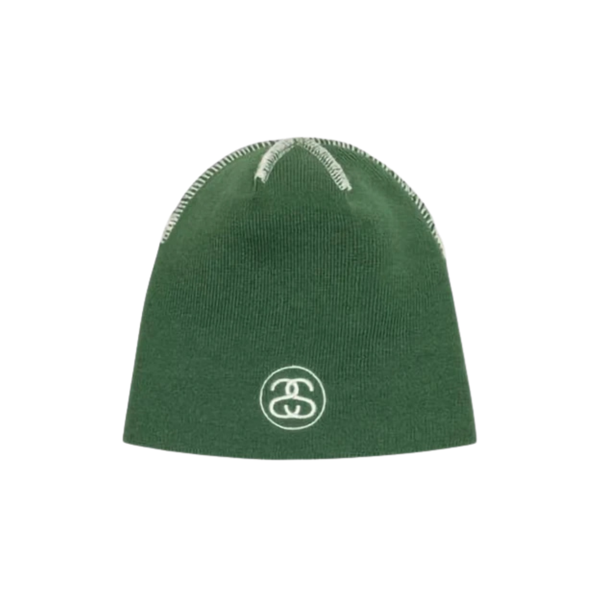 Stussy Skullcap Exposed Stitch - Green