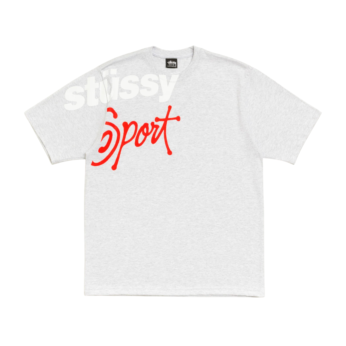 Stussy Sport Tee Ash Heather