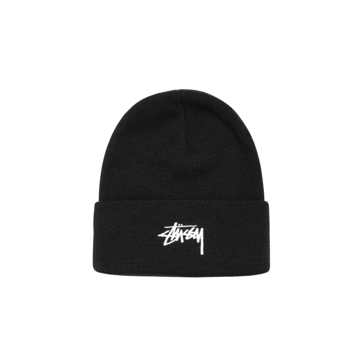 Stussy Stock Cuff Beanie - Black 