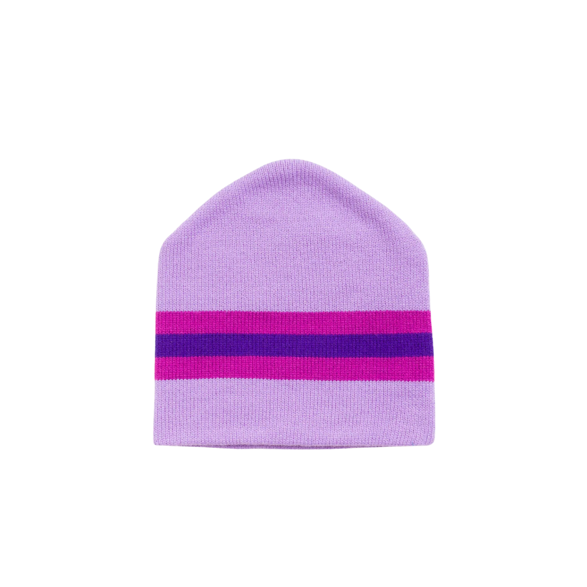 Stussy Stripe Ski Beanie Purple